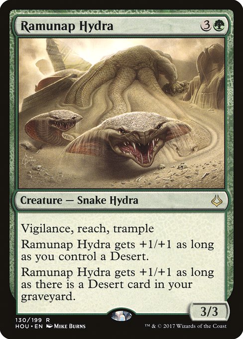Ramunap Hydra - Hour of Devastation Rare Card