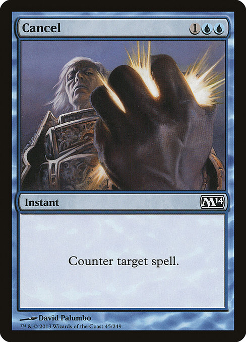 Cancel - Magic 2014 Common Card