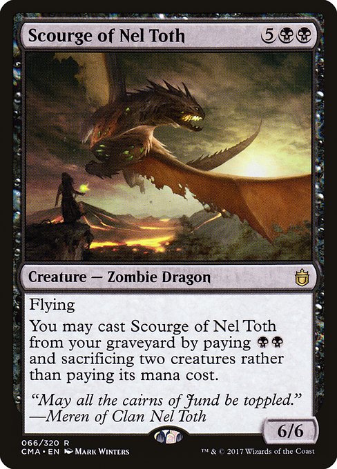 Scourge of Nel Toth - Commander Anthology Rare Card