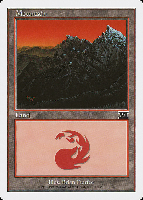Mountain - Classic Sixth Edition Common Card