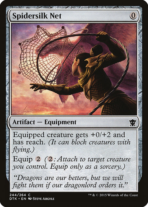 Spidersilk Net - Dragons of Tarkir Common Card