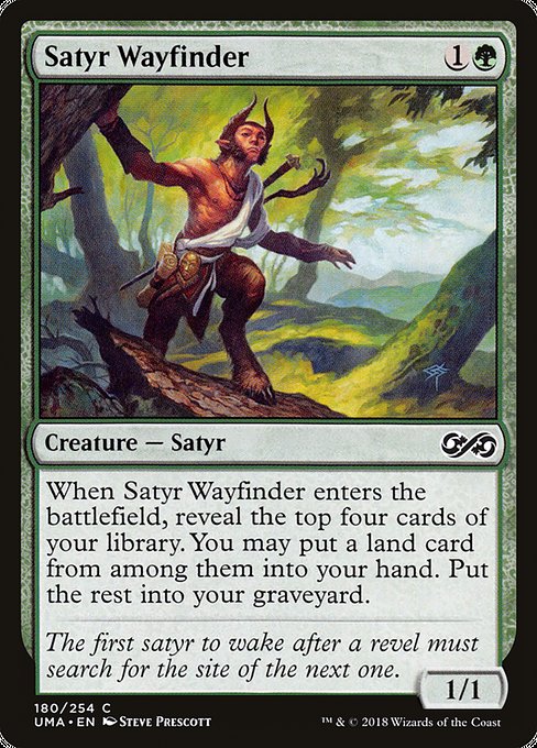 Satyr Wayfinder - Ultimate Masters Common Card