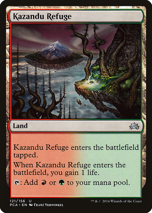 Kazandu Refuge - Planechase Anthology Uncommon Card