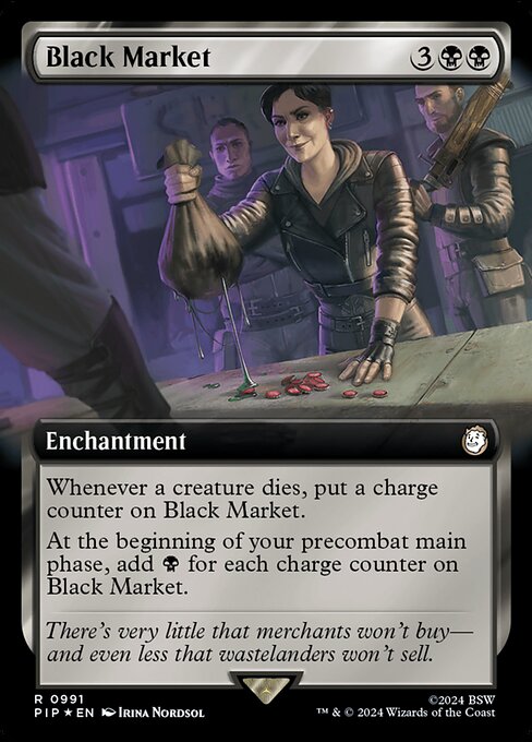 Black Market - Fallout Rare Card