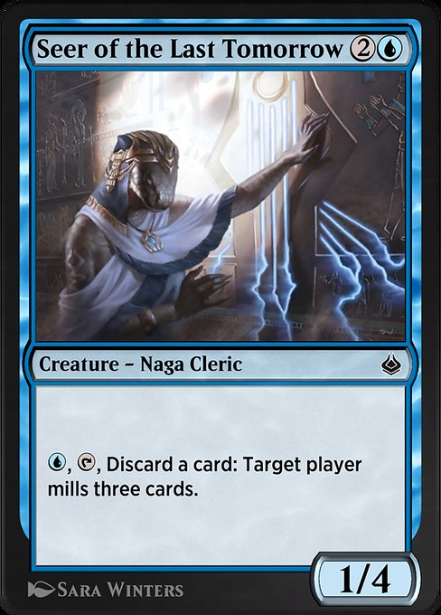 Seer of the Last Tomorrow - Amonkhet Remastered Common Card