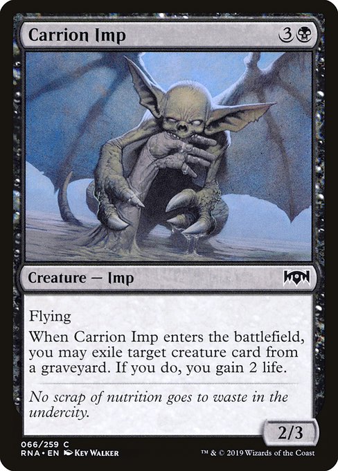 Carrion Imp - Ravnica Allegiance Common Card