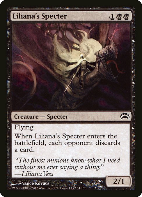 Liliana's Specter - Planechase 2012 Common Card