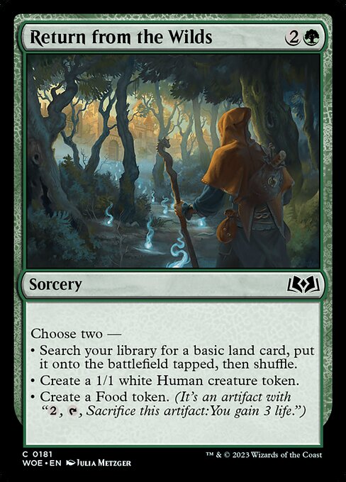 Return from the Wilds - Wilds of Eldraine Common Card