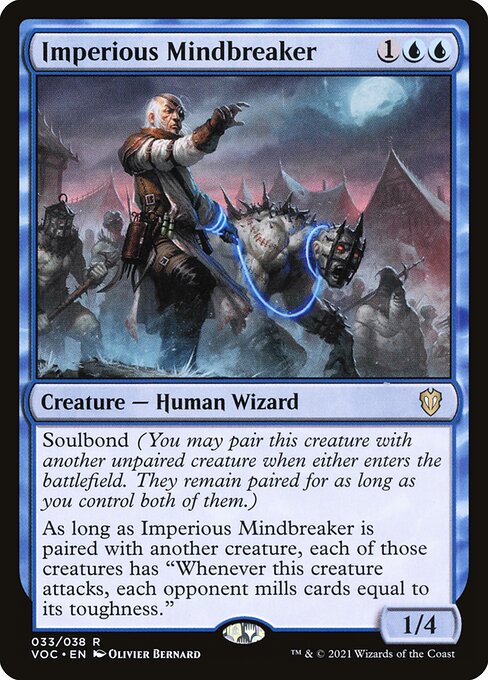 Imperious Mindbreaker - Crimson Vow Commander Rare Card