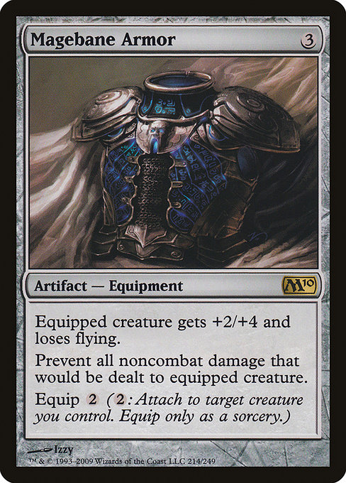 Magebane Armor - Magic 2010 Rare Card