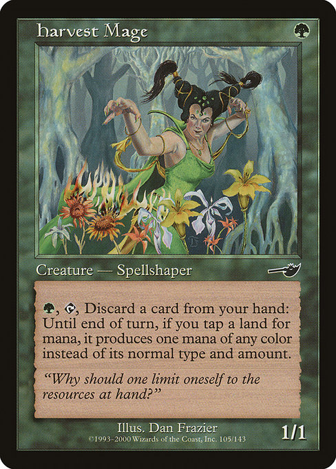 Harvest Mage - Nemesis Common Card