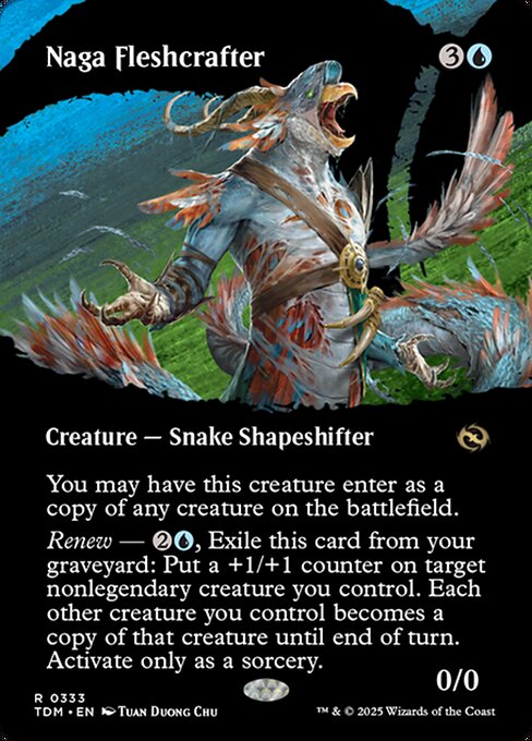 Naga Fleshcrafter - Tarkir: Dragonstorm Rare Card