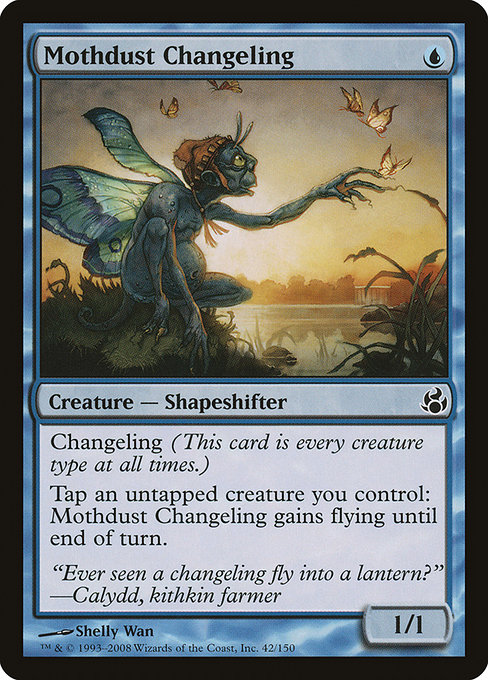 Mothdust Changeling - Morningtide Common Card