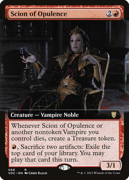 Scion of Opulence - Crimson Vow Commander Rare Card