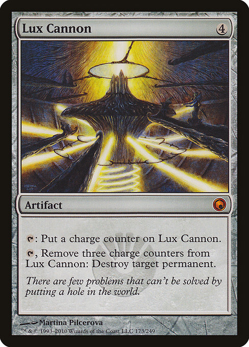 Lux Cannon - Scars of Mirrodin Mythic Card