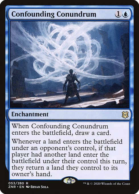 Confounding Conundrum - Zendikar Rising Rare Card