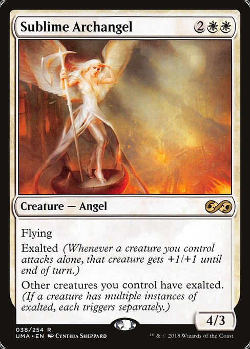 Sublime Archangel - Ultimate Masters Rare Card
