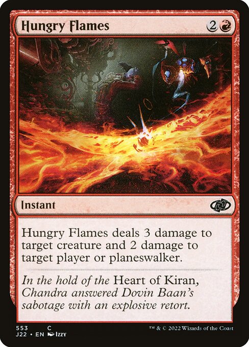 Hungry Flames - Jumpstart 2022 Common Card