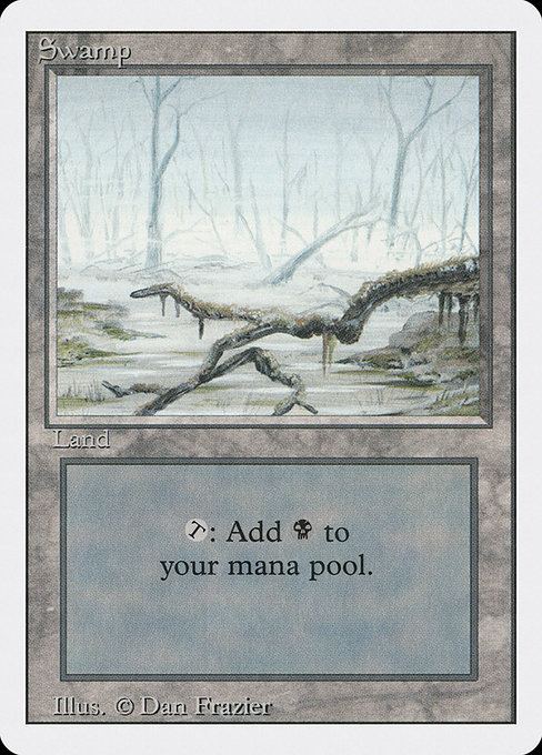 Swamp - Revised Edition Common Card