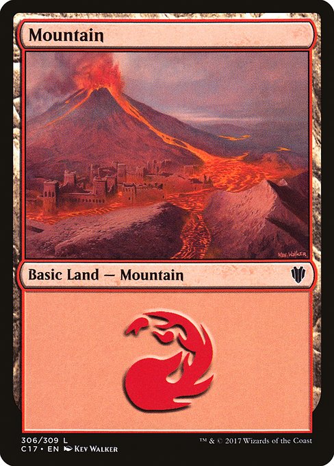 Mountain - Commander 2017 Common Card