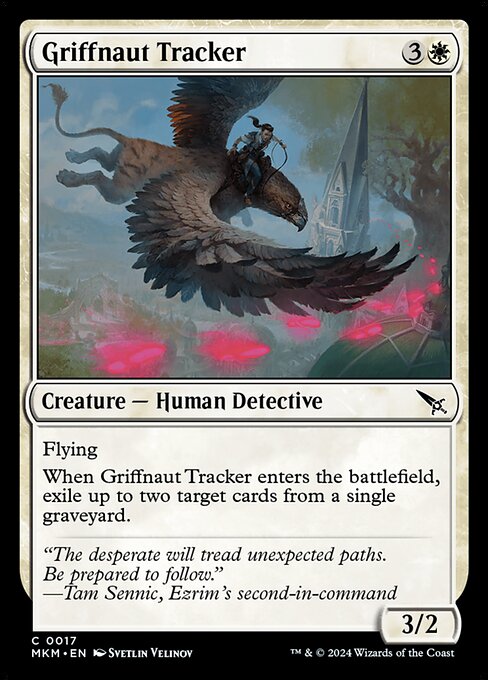Griffnaut Tracker - Murders at Karlov Manor Common Card