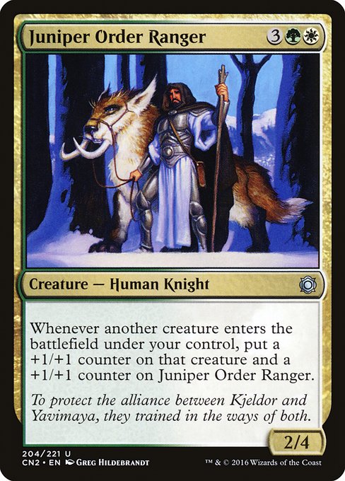 Juniper Order Ranger - Conspiracy: Take the Crown Uncommon Card