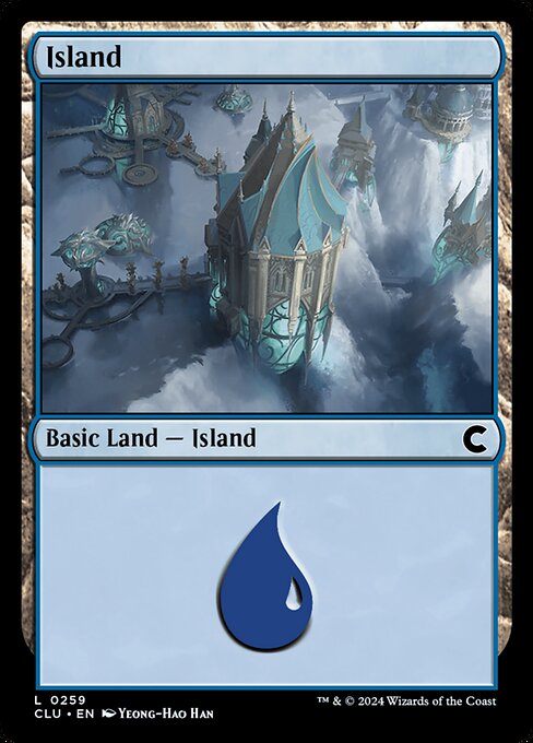 Island - Ravnica: Clue Edition Common Card