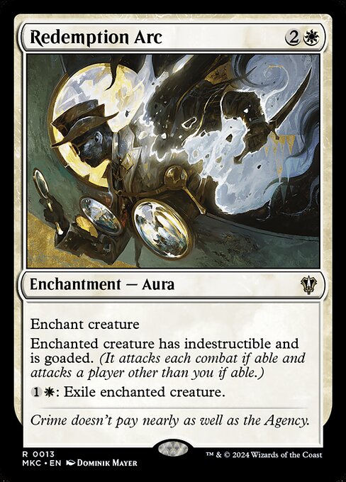 Redemption Arc - Murders at Karlov Manor Commander Rare Card