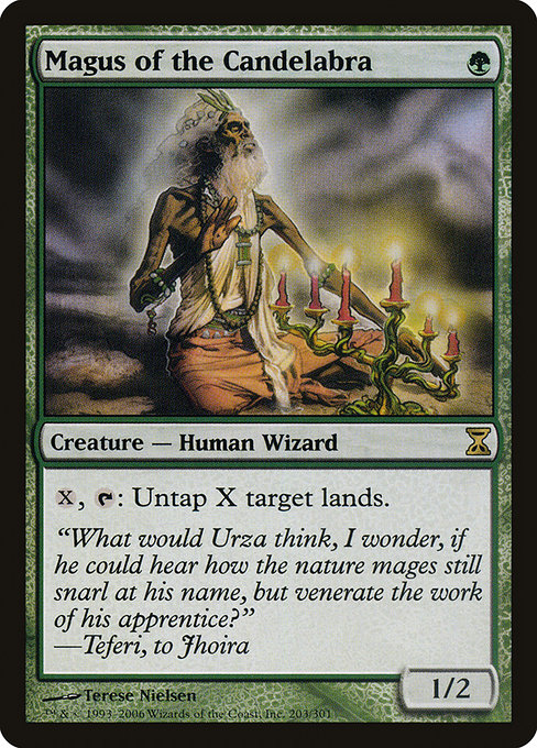 Magus of the Candelabra - Time Spiral Rare Card
