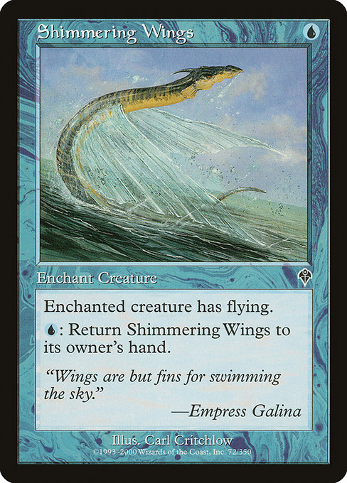 Shimmering Wings - Invasion Common Card