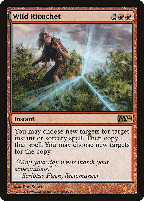 Wild Ricochet - Magic 2014 Rare Card
