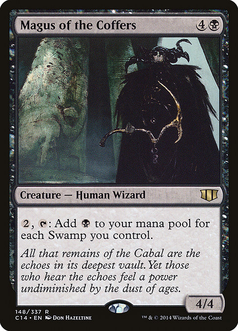 Magus of the Coffers - Commander 2014 Rare Card