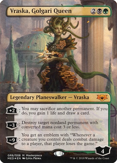 Vraska, Golgari Queen - Mythic Edition Mythic Card