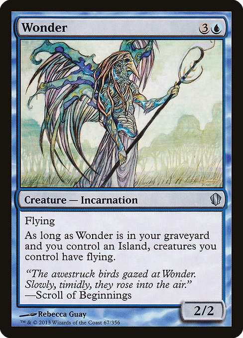 Wonder - Commander 2013 Uncommon Card