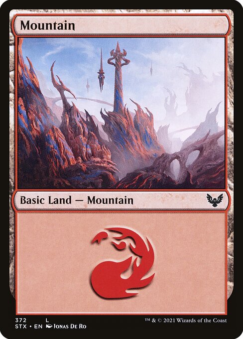 Mountain - Strixhaven: School of Mages Common Card