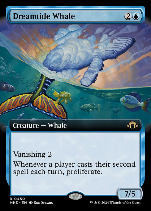 Dreamtide Whale - Modern Horizons 3 Rare Card