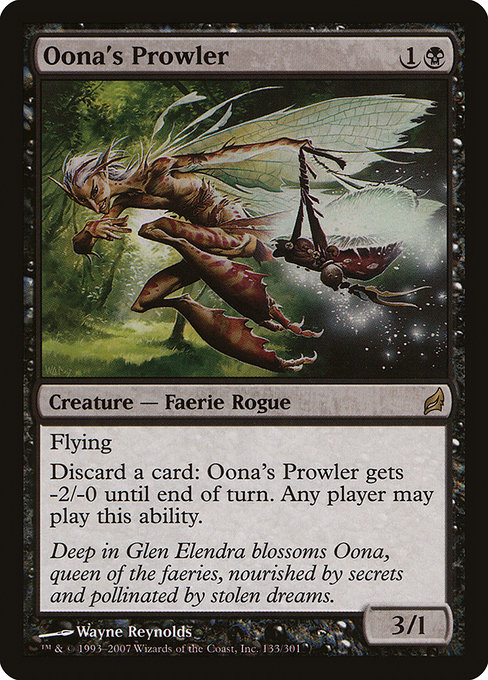 Oona's Prowler - Lorwyn Rare Card