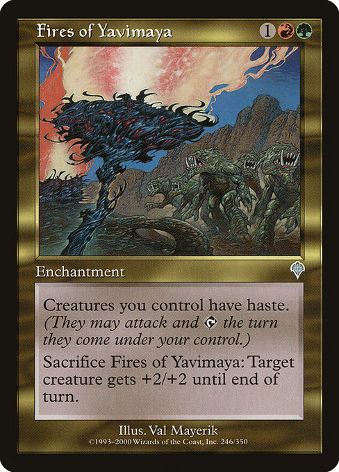 Fires of Yavimaya - Invasion Uncommon Card