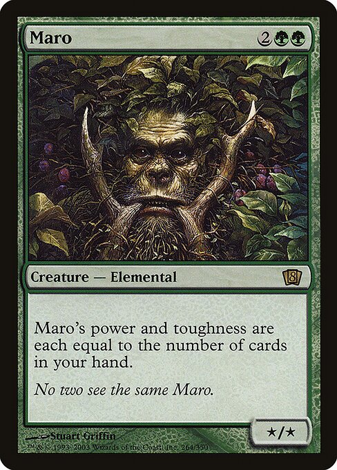 Maro - Eighth Edition Rare Card