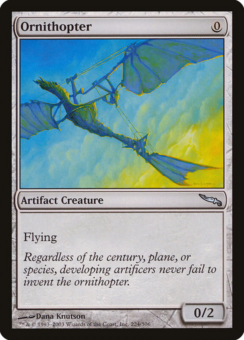 Ornithopter - Mirrodin Uncommon Card