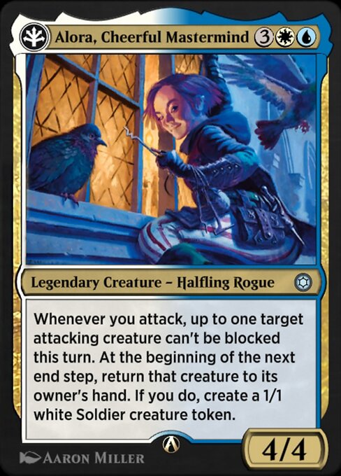 Alora, Cheerful Mastermind - Alchemy Horizons: Baldur's Gate Uncommon Card