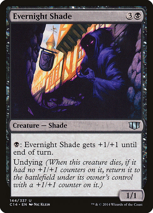 Evernight Shade - Commander 2014 Uncommon Card