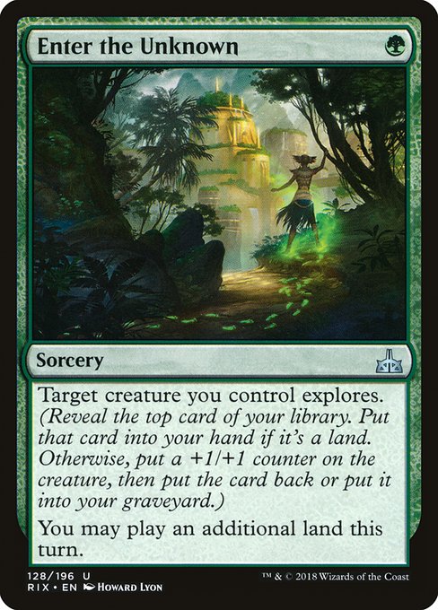 Enter the Unknown - Rivals of Ixalan Uncommon Card