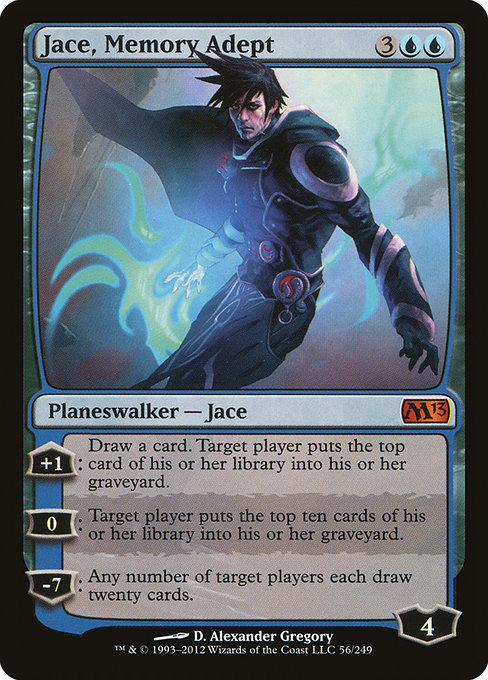 Jace, Memory Adept - Magic 2013 Mythic Card
