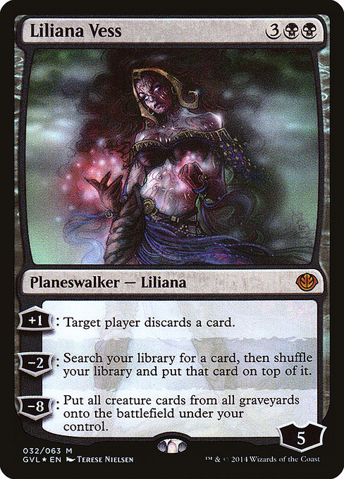 Liliana Vess - Duel Decks Anthology: Garruk vs. Liliana Mythic Card