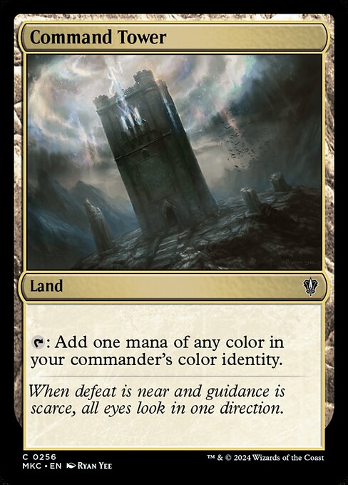 Command Tower - Murders at Karlov Manor Commander Common Card