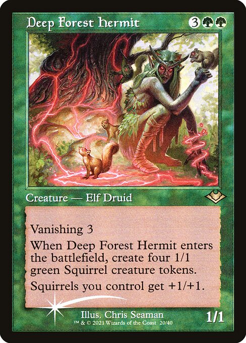 Deep Forest Hermit - Modern Horizons 1 Timeshifts Rare Card