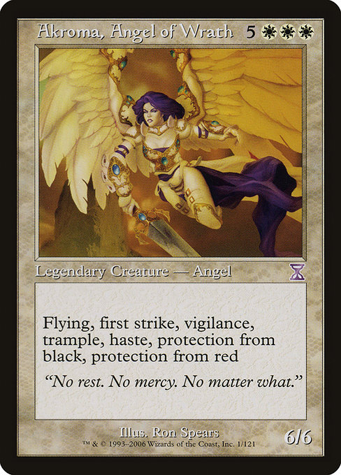 Akroma, Angel of Wrath - Time Spiral Timeshifted Special Card