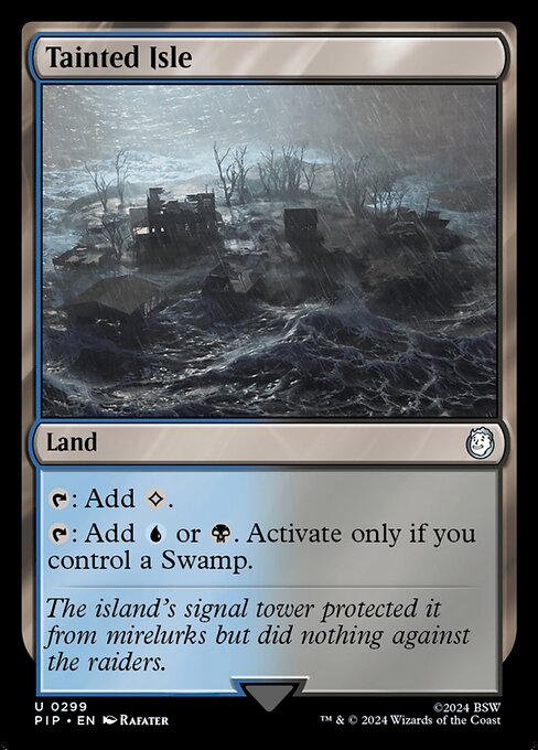 Tainted Isle - Fallout Uncommon Card