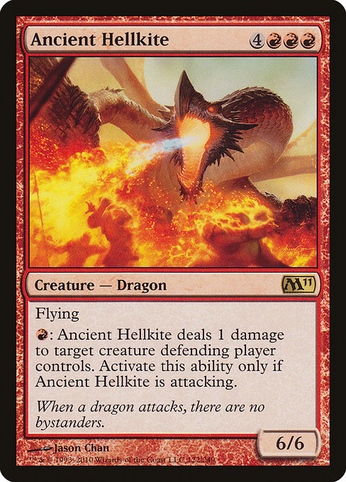 Ancient Hellkite - Magic 2011 Rare Card